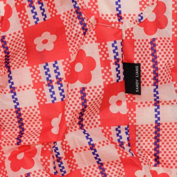 NWT Standard Baggu - Flower Market Plaid (Sandy Liang Collab) - Picture 5 of 6